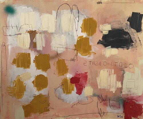 Odd Thoughts van Barbara D’Angelo Månsson, Schilderij te koop op Singulart