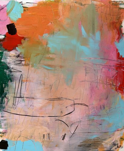 Unbalanced di Barbara D’Angelo Månsson, Pittura in vendita su Singulart