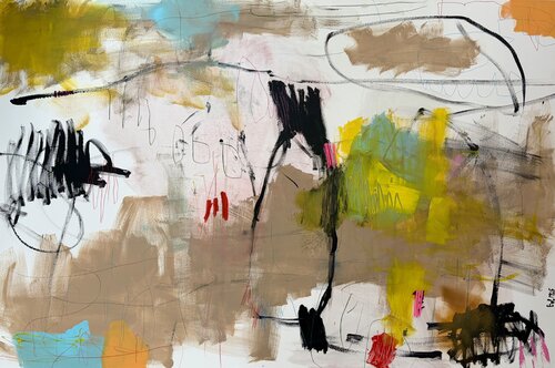 Linea Instabile di Barbara D’Angelo Månsson, Pittura in vendita su Singulart