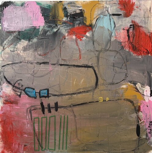 Linee Disorientate di Barbara D’Angelo Månsson, Pittura in vendita su Singulart