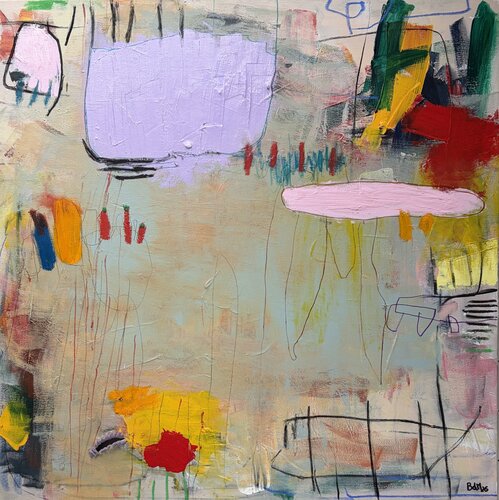 Interferenze Instabili van Barbara D’Angelo Månsson, Schilderij te koop op Singulart