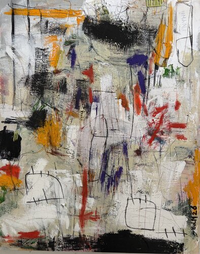 Umanita' Decentrate di Barbara D’Angelo Månsson, Pittura in vendita su Singulart
