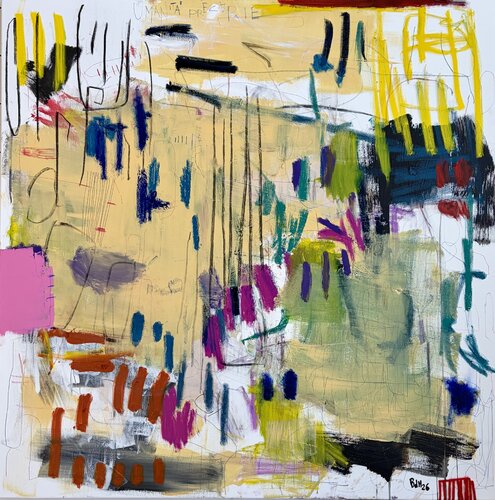 Umanita' Precarie de Barbara D’Angelo Månsson, Pintura a la venta en Singulart