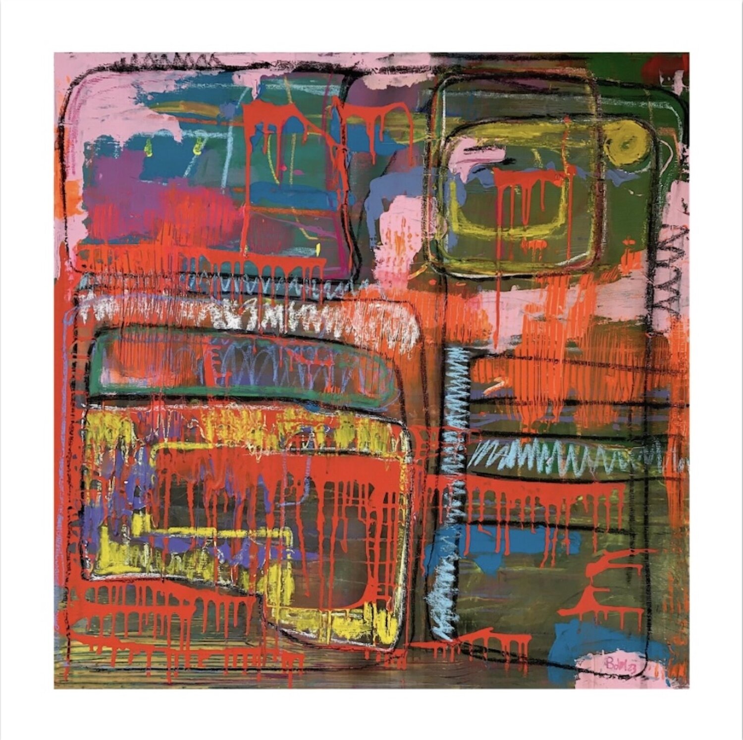 Limited Print  edition  " Searching for the monochrome I" Barbara D’Angelo Månsson Druck zu verkaufen