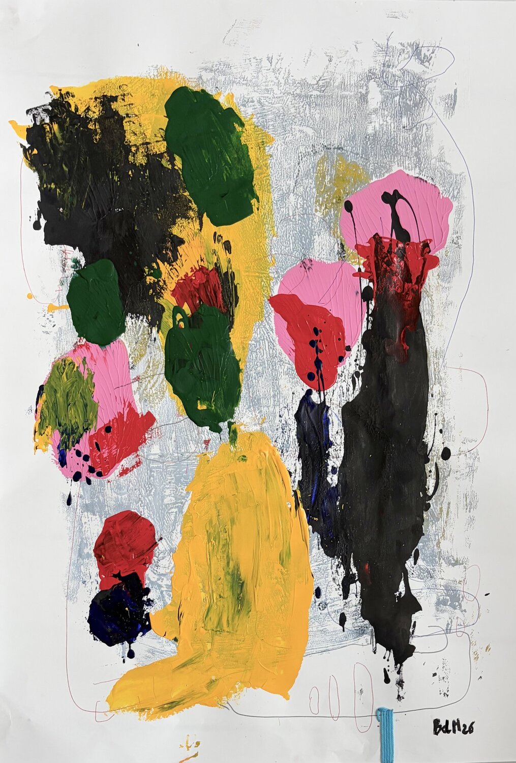 Residual Garden Barbara D’Angelo Månsson Work on Paper for sale