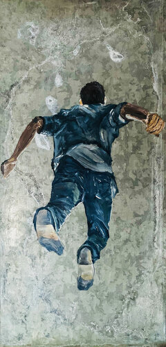 Freefall par Ralph Schulz, Peinture en vente sur Singulart