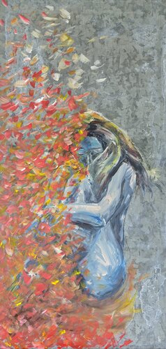 Fire and Ice par Ralph Schulz, Peinture en vente sur Singulart