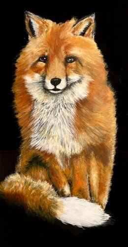 Fuchs par Ralph Schulz, Peinture en vente sur Singulart