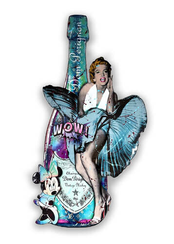 In Love with Marilyn Cut Out di Nathali von Kretschmann, Stampa in vendita su Singulart