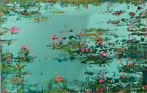Mirroring Art "Neon Flowers" Nathali von Kretschmann