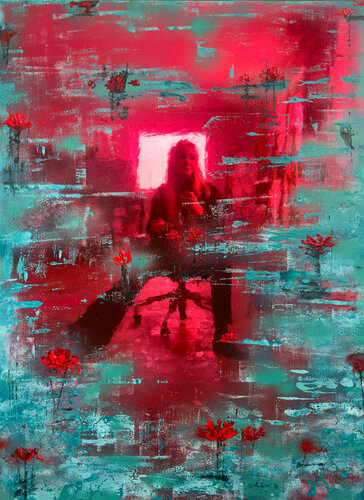 Red See van Nathali von Kretschmann, Schilderij te koop op Singulart