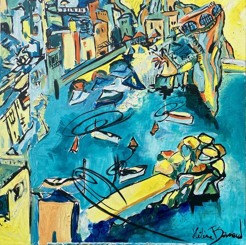 lasciare le cime par Hélène Barraud, Peinture en vente sur Singulart