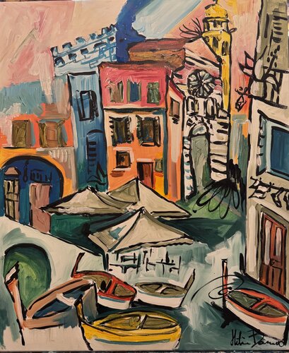 sole di primavera von Hélène Barraud, Malerei kaufen auf Singulart