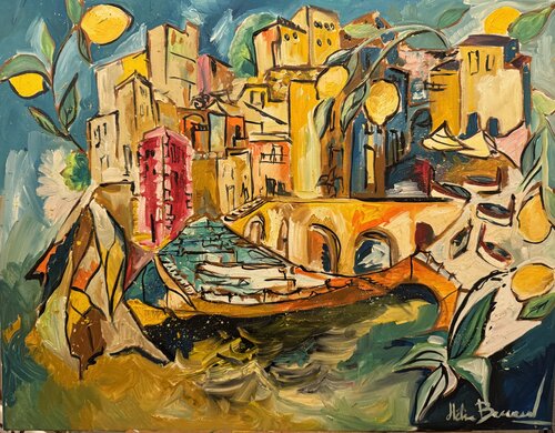 Profumo di limoni von Hélène Barraud, Malerei kaufen auf Singulart