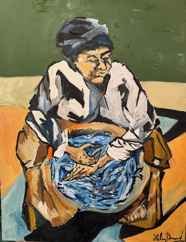 Salare le Acciughe von Hélène Barraud, Malerei kaufen auf Singulart