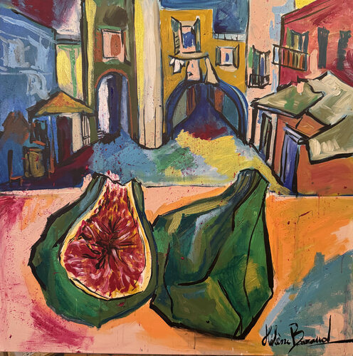Sono altro, sono altrove, Monterosso al Mare von Hélène Barraud, Malerei kaufen auf Singulart