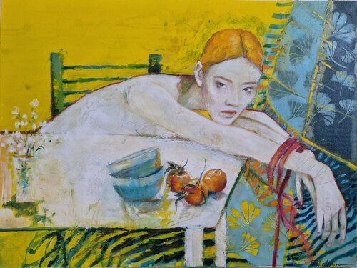 Lynne by Svetla Dzhelepova, Painting for Sale on Singulart