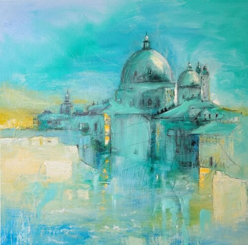 Venice San Marino by Svetla Dzhelepova, Painting for Sale on Singulart