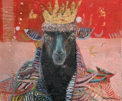Ewe Majesty by Svetla Dzhelepova, Painting for Sale on Singulart