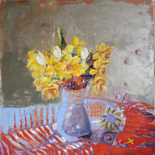 Golden afternoon von Svetla Dzhelepova, Malerei kaufen auf Singulart