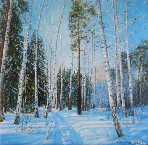 Winter rhythm de Nataliia Shaikina, Pintura a la venta en Singulart