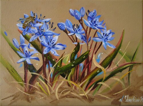 Spring again van Nataliia Shaikina, Schilderij te koop op Singulart