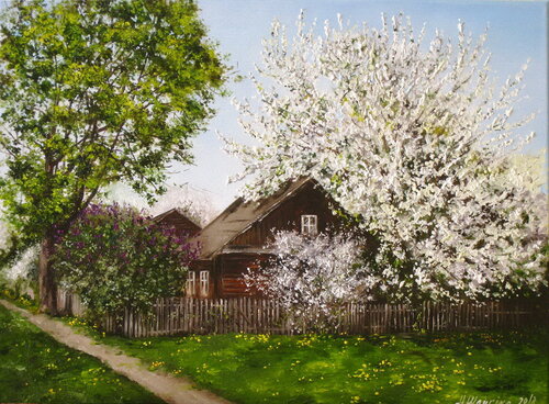 Spring van Nataliia Shaikina, Schilderij te koop op Singulart