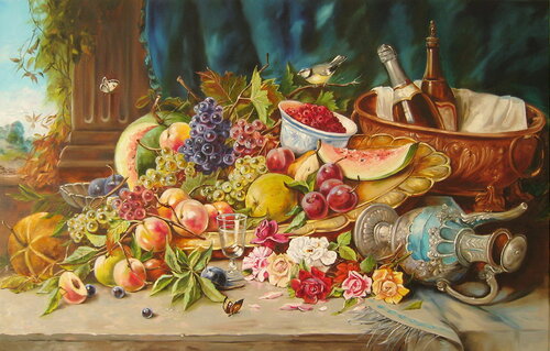 Fruitful Symphony von Nataliia Shaikina, Malerei kaufen auf Singulart