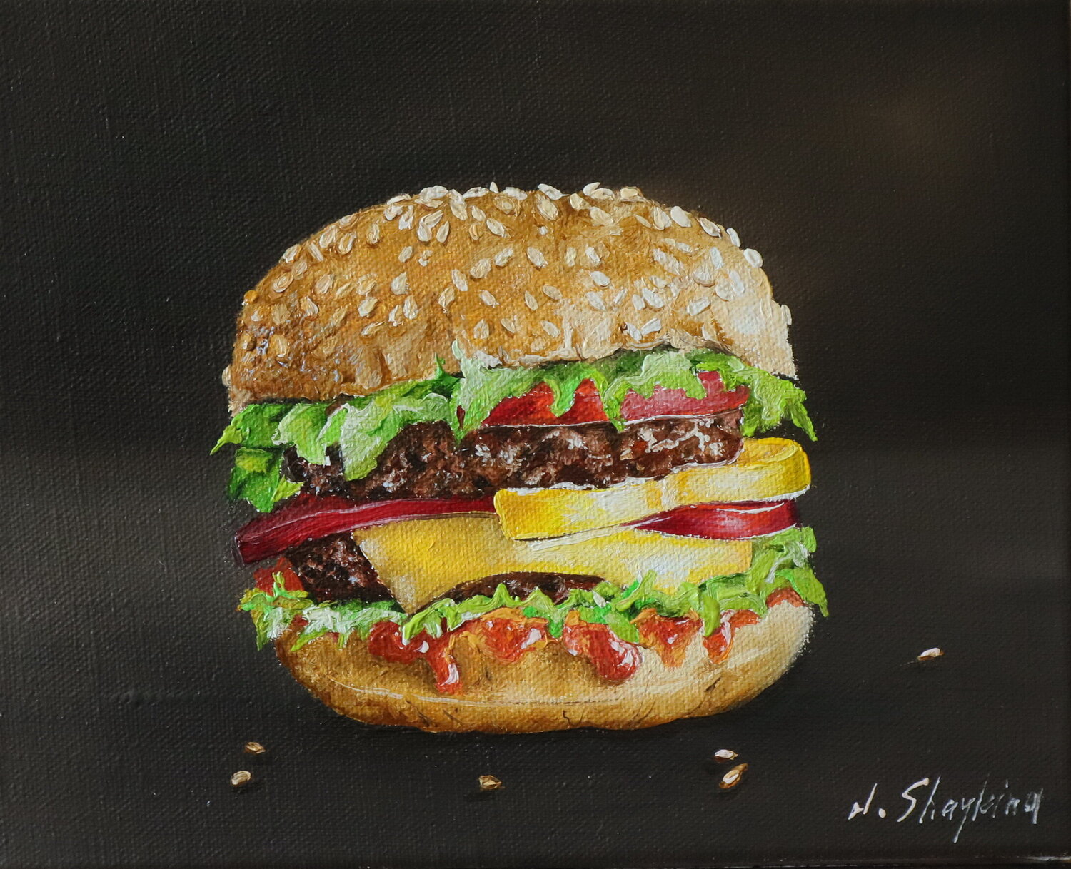 The Burger Nataliia Shaikina