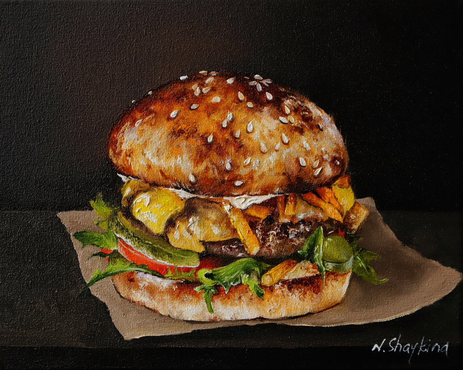 The Burger Nataliia Shaikina