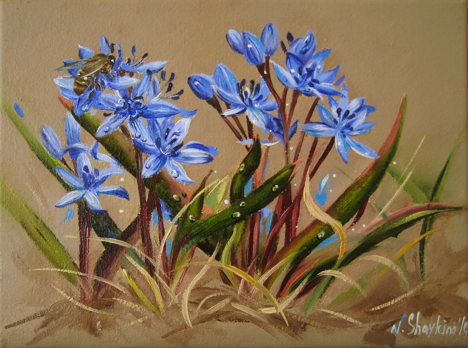 Spring again Nataliia Shaikina
