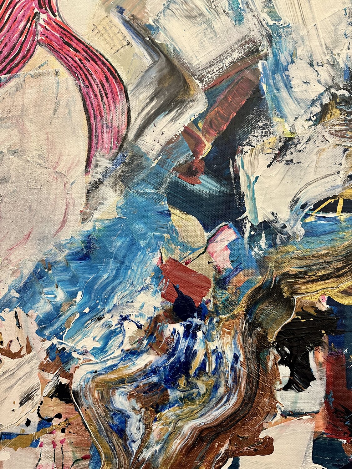 Sinn Nicart by Nicoleta Albei-Wigger (2023) : Painting Acrylic on