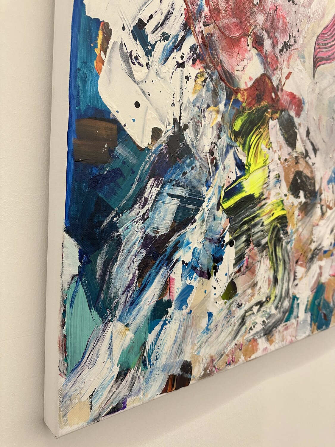 Sinn Nicart by Nicoleta Albei-Wigger (2023) : Painting Acrylic on