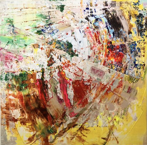 Erdreich Nicart van Nicoleta Albei-Wigger, Schilderij te koop op Singulart