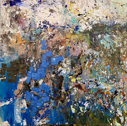 Wolf Bewegung di Nicoleta Albei-Wigger, Pittura in vendita su Singulart