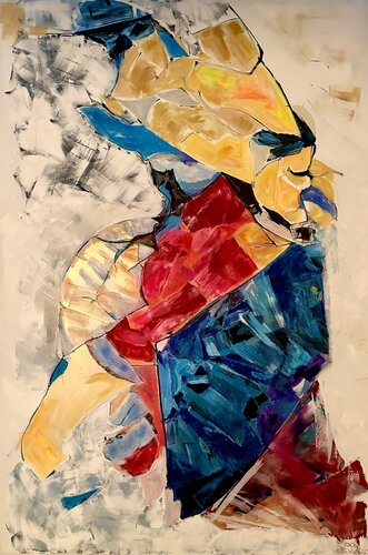 Futurismus Art van Nicoleta Albei-Wigger, Schilderij te koop op Singulart