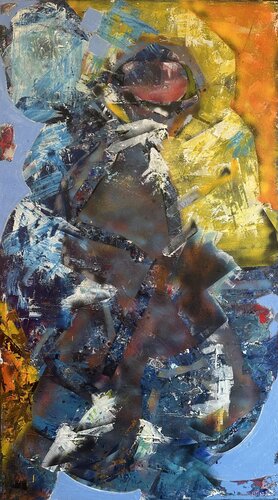 Der Lichtträger van Nicoleta Albei-Wigger, Schilderij te koop op Singulart