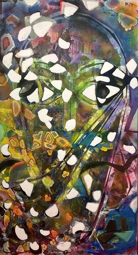 Stille Muse – Abstrakte Malerei voller Emotionen di Nicoleta Albei-Wigger, Pittura in vendita su Singulart