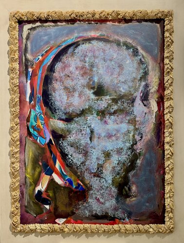 Der Mensch im Kopf von Nicoleta Albei-Wigger, Malerei kaufen auf Singulart