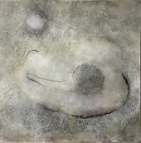 ACT, WOMAN AND URANUS van Malina Wieczorek, Schilderij te koop op Singulart