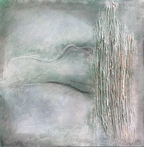 Act in the Grass No.2 van Malina Wieczorek, Schilderij te koop op Singulart