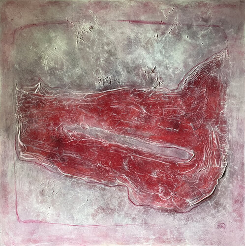 Act, The Sign of Purple von Malina Wieczorek, Malerei kaufen auf Singulart