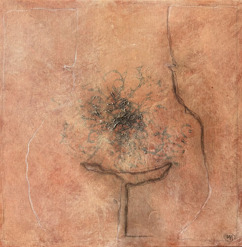 ACT 2026, BODY OF THE WORLD, PART OF LIGHT NO.2, MADONNAS CYCLE di Malina Wieczorek, Pittura in vendita su Singulart