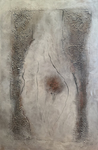Act, Body of the World, Terra Ignota cycle van Malina Wieczorek, Schilderij te koop op Singulart