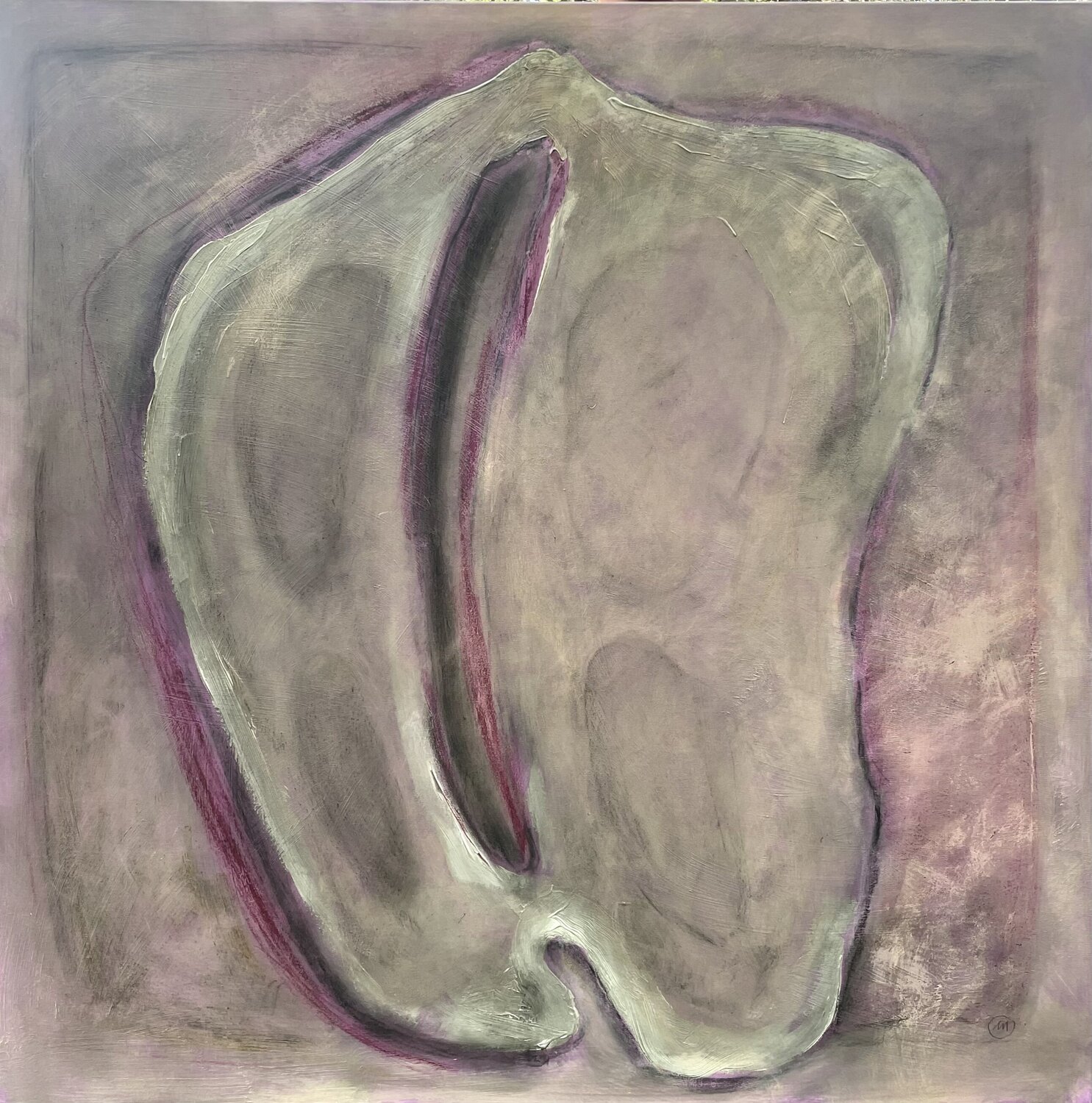 Act- ECCE HOMO purple Malina Wieczorek