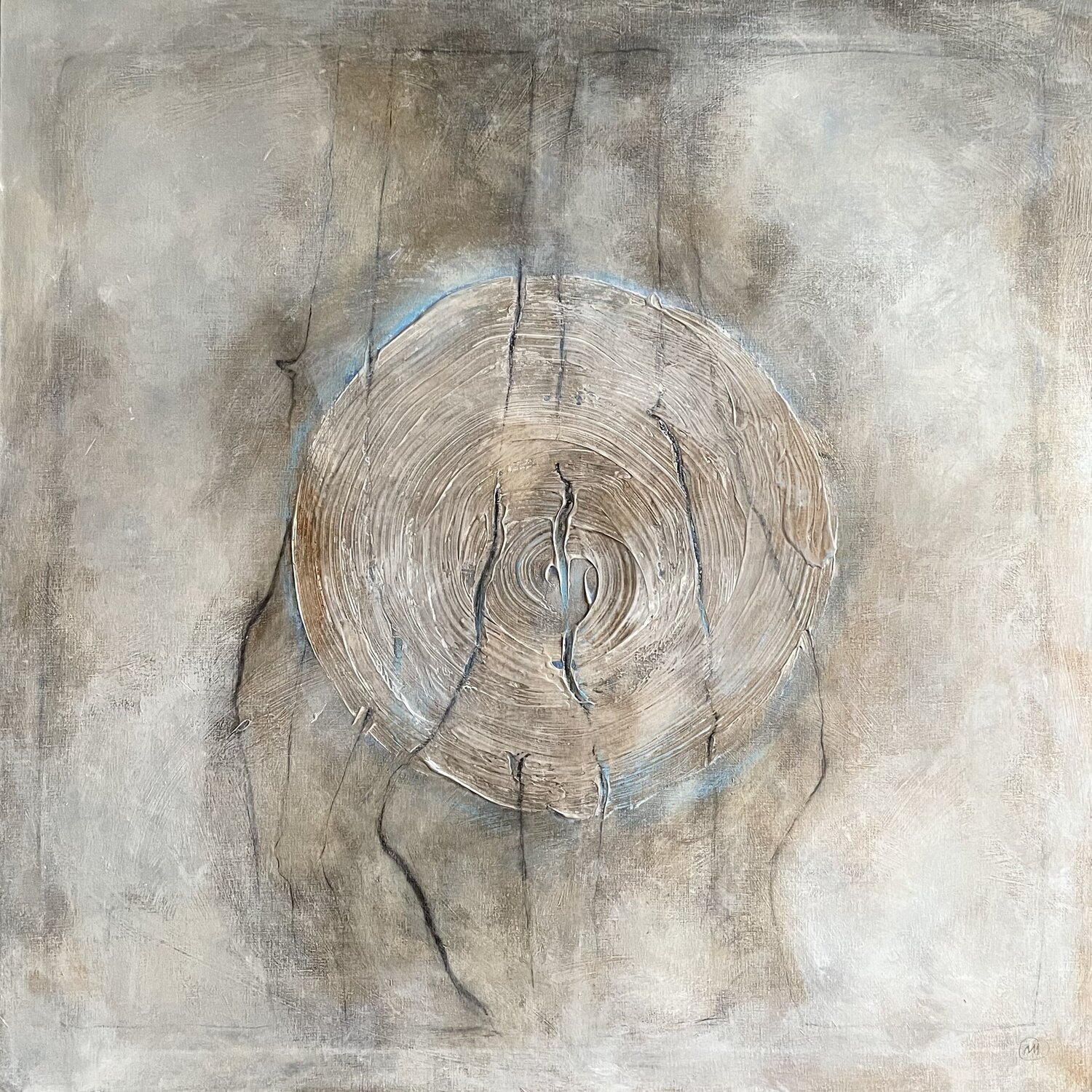 Act, Women and the Moon Malina Wieczorek Originalgemälde zu verkaufen