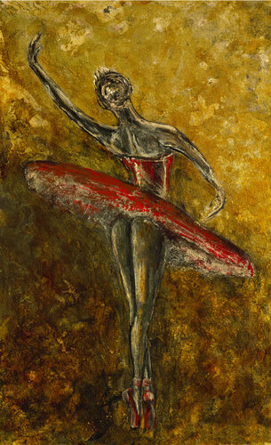 Red Shoes van Roberta Volpe, Schilderij te koop op Singulart