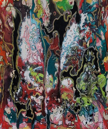 The Bird of the Innocence di Moise Semexant, Pittura in vendita su Singulart