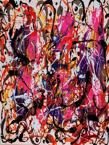 The Joy of Living in the Moment by Moise Semexant, Painting for Sale on Singulart