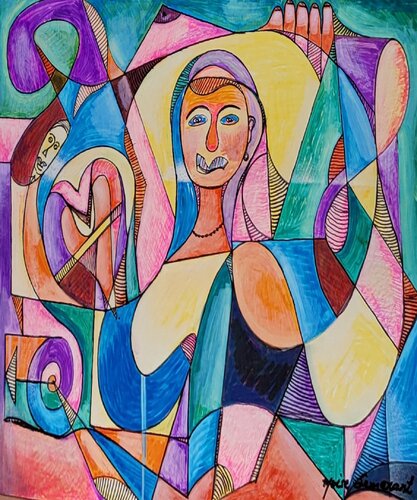 Dreaming of a Soulmate by Moise Semexant, Painting for Sale on Singulart